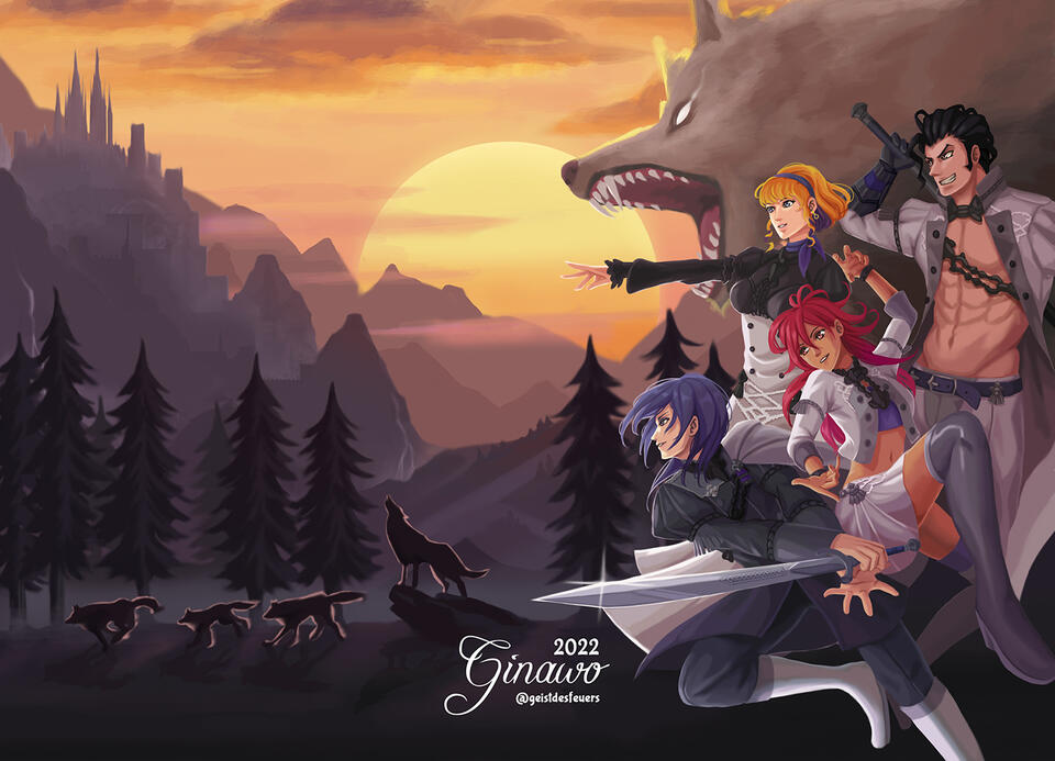 FE3H: Cindered Shadows zine 2022 [Cover Art]