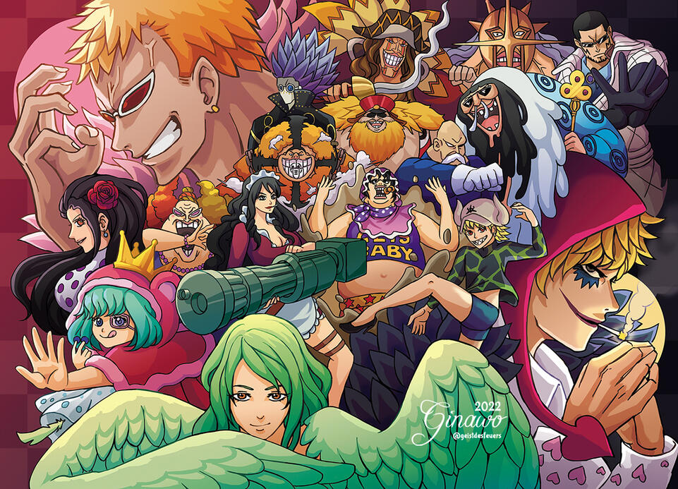 One Piece: Bad to the Bone zine 2022