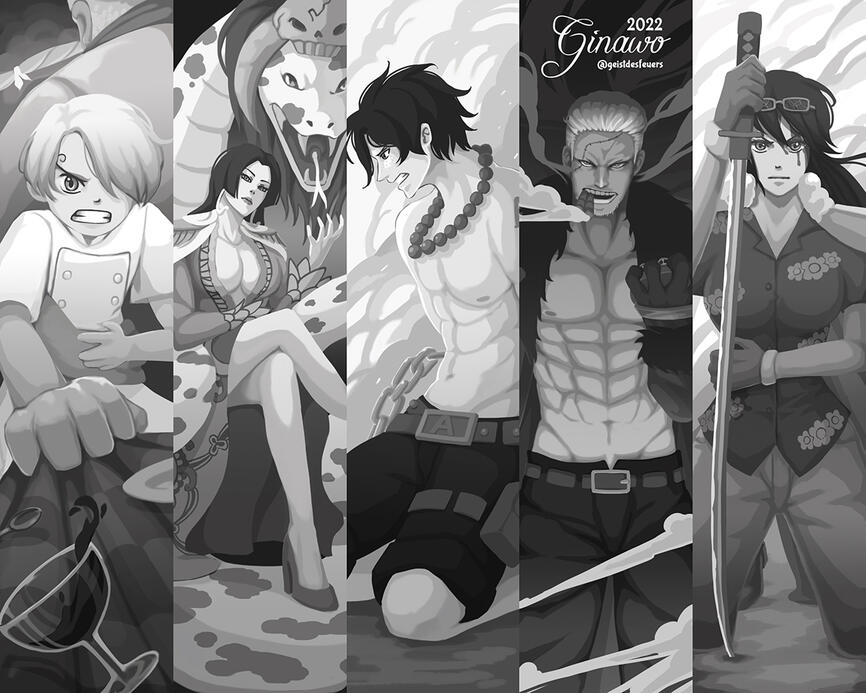 One Piece: OP Justice Anthology zine 2022