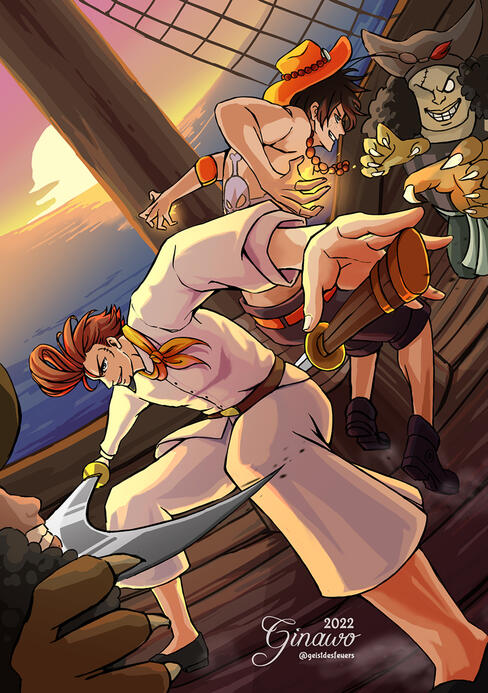 One Piece: Freshly Baked (Thatch) zine 2022