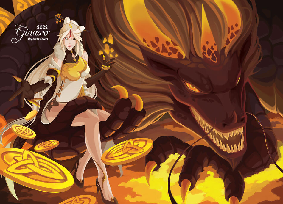 Genshin Impact: Condensed Light (Ningguang) zine 2022