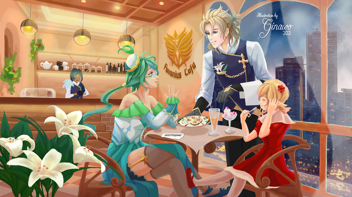 Genshin Impact: Aduoration (Alberose) zine 2021