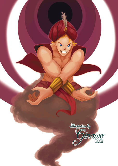 BNHA Legend zine 2021 (Mirio card)